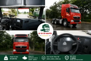 Xe Đầu Kéo HOWO T7H 440 Cầu Láp